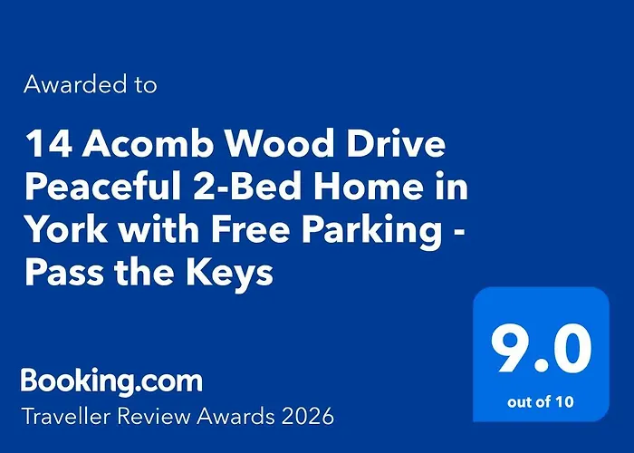 14 Acomb Wood Drive Peaceful 2-bed In With Free Parking - Pass The Keys * York